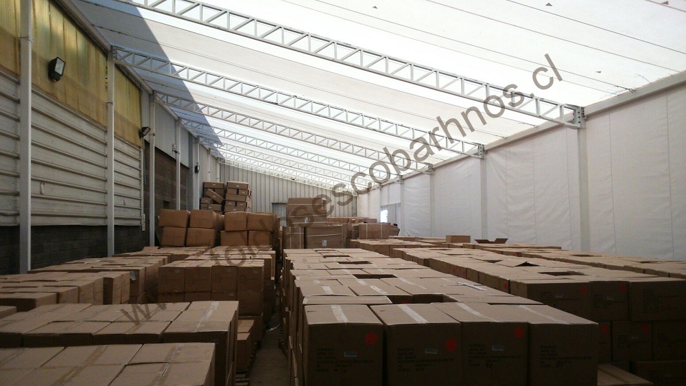 Carpas para bodegas | Carpa bodega Toldos Escobar Hermanos | Carpa Bodegas